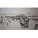 Noltee Cor (1903-1967) Tekening - IJsbaan Windhondenpolder - Dordrecht