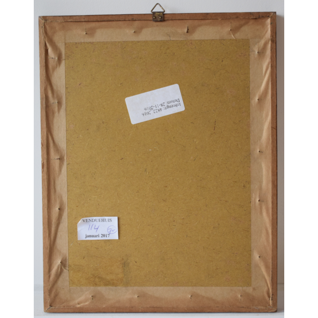 Reus Marinus Pieter 1865-1938 - Tekening - Werkende man met pet