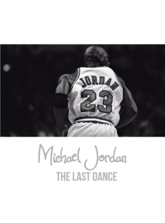 Allernieuwste.nl® Canvas Schilderij Michael Jordan The Last Dance - sport actiefoto - Poster - 50 x 90 cm - Zwart-Wit