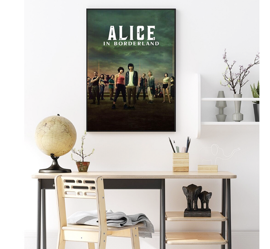 Allernieuwste.nl® Alice in Borderland 1 - TV serie - Japanse Thriller Dramaserie - kleur - 50 x 70 cm