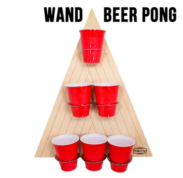 Allernieuwste.nl® Allernieuwste Wand Bier Pong FREE Pong Drankspel Party Game Beer Pong - Gezelschapssspel Nieuw Drank Spel