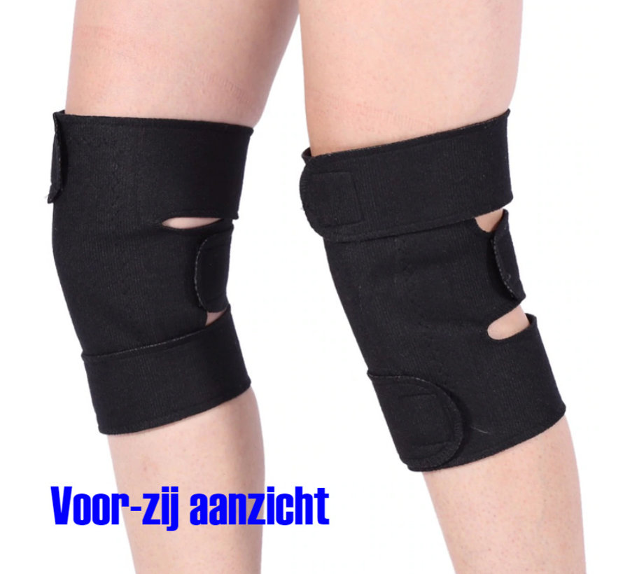 Orthopedisch Toermalijn Infrarood Massage Zelfwarmend - Magneet - Kniepijn - Knieklachten - Artritis - Pijn in Knie - 1 Paar