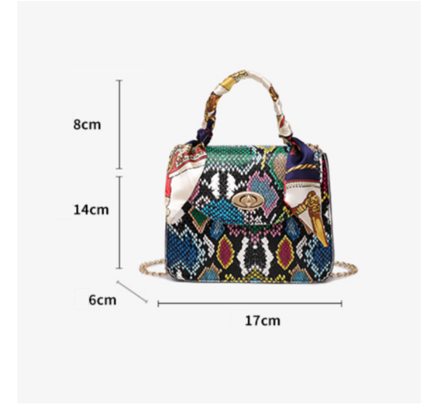 Fashion Bag Tas Mode Model 2 - Klein Modisch Tasje - Type Lil Bag - 17x14x6 cm