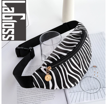 LaGloss® Heuptas incl. Riem - Zebra 1