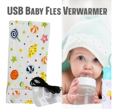 Allernieuwste.nl® USB Baby Fles Verwarmer - Lollie