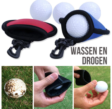 Allernieuwste.nl® *Golfbal Wassen en Drogen - BLAUW