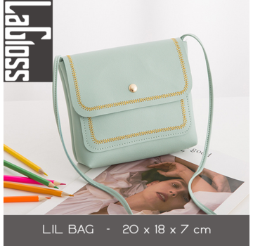 LaGloss® Klein Modisch Vierkant Tasje - Mint