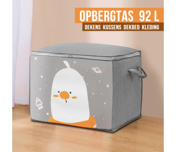 Allernieuwste.nl® Opbergbox 92L - 53,5 x 43 x 40 cm - KUIKEN