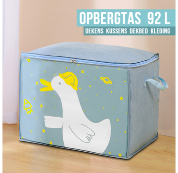 Allernieuwste.nl® Opbergbox 92L - 53,5 x 43 x 40 cm - EEND