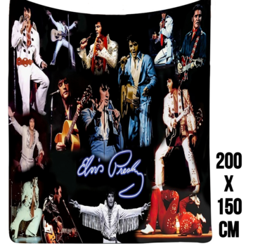 Allernieuwste.nl® Wandkleed Elvis Presley Compilatie - 200x150cm