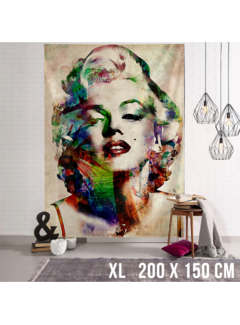 Allernieuwste.nl® Wandkleed Marilyn Monroe - 150x200cm