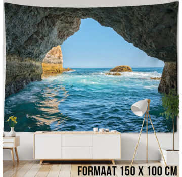 Allernieuwste.nl® Wandkleed Vakantie Gevoel - 100x150cm