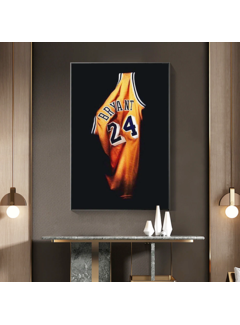 Allernieuwste.nl® Canvas Schilderij Kobe Bryant Memory - 50 x 70 cm