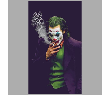 Allernieuwste.nl® Canvas Schilderij The Joker Movie - 60 x 100 cm