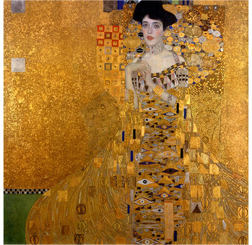 Allernieuwste.nl® Gustav Klimt: Portret van Adele Bloch-Bauer I - 60 x 60 cm