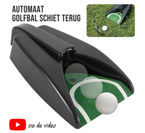 Allernieuwste.nl® Allernieuwste.nl® Automatische Golf Putt Trainer Balretour Training - Golf Sport - Golfen - Putten - Tee - Verjaardag Cadeau - Put Automaat