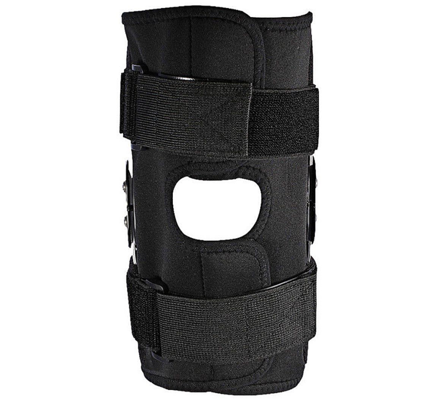 Allernieuwste.nl® Scharnierende Knie Brace XXL - Orthopedische Kniebandage met Scharnier - Knieband - ZWART - Maat XXL