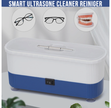 Allernieuwste.nl® Smart Ultrasoon Cleaner - Blauw Wit