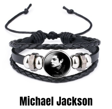 Allernieuwste.nl® Armband Michael Jackson - Unisex**