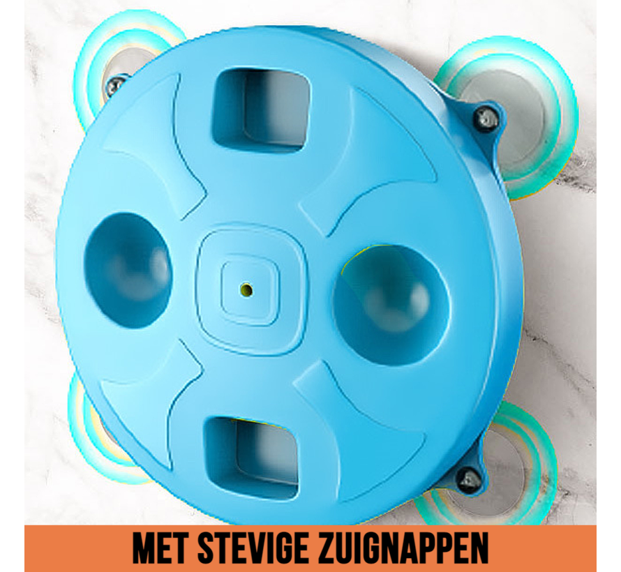 Allernieuwste.nl® Tafel Tennis Trainer voor Kinderen - Tafeltennis Spel - 2 Houten Batjes en 3 Ballen - Aktief Spelletje