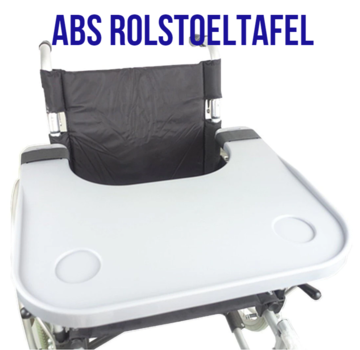 Allernieuwste.nl® Rolstoeltafel - Eettafel voor rolstoel - Grijs 58x52cm