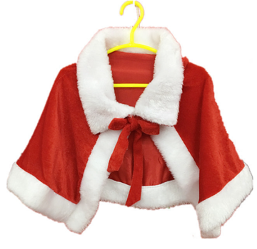 Allernieuwste.nl® Kerst Bolero Omslag Vestje - Rood Wit 75 x 40 cm