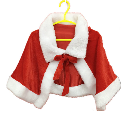 Allernieuwste.nl® Allernieuwste.nl® Kerst Bolero Omslag Vestje - Kerstkleding Kerstmis Diner - Kerstfeest Kleding Voor Volwassenen - Rood Wit 75 x 40 cm