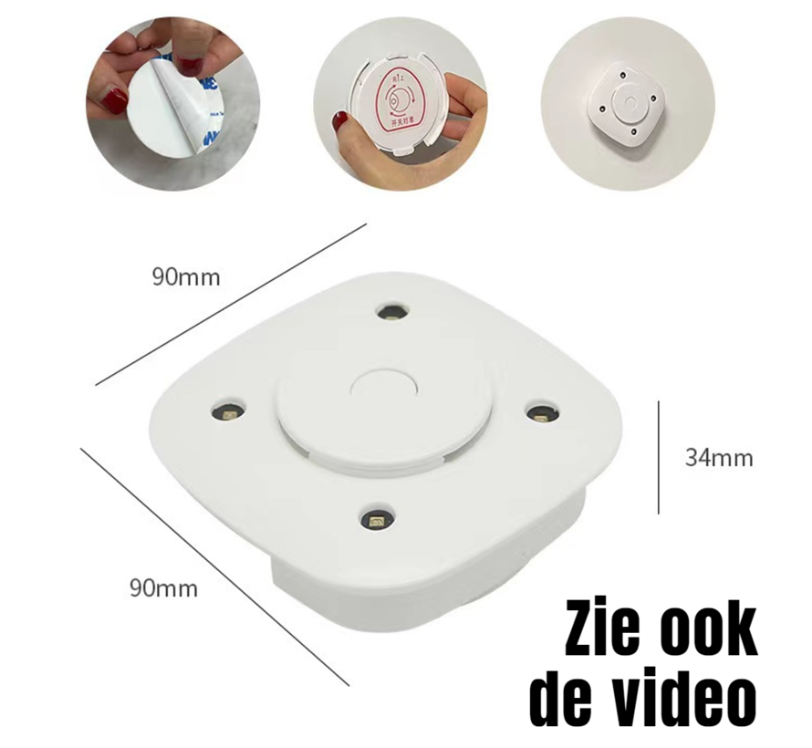 Allernieuwste.nl® UV Toilet Sterilisator WC Desinfectie - 99.9% Anti Bacterie - Schoon Fris Steriel - Ultraviolette Sterilisatie met 4x Aroma Therapie