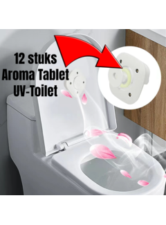Allernieuwste.nl® 12 Stuks Aroma Tabletten voor UV Toilet Sterilisator