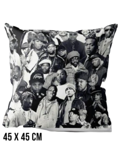 Allernieuwste.nl® Kussenhoes Hip Hop Legends - 45 x 45 cm