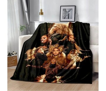 Allernieuwste.nl Beyonce Flanel Fleece Plaid Deken - 100 x 150 cm