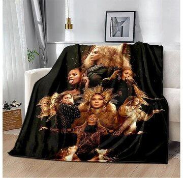 Allernieuwste.nl Beyonce Flanel Fleece Plaid Deken - 100 x 150 cm