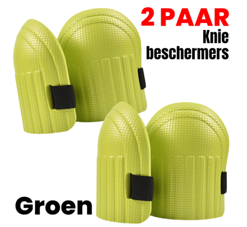 Allernieuwste.nl Allernieuwste.nl® 2 paar KNIE Beschermers Zacht Schuim EVA Kniebesschermers Tuin en Klussen - Kniebescherming - GROEN 2 PAAR