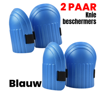 Allernieuwste.nl 2 paar KNIE Beschermers Zacht EVA Schuim - Blauw