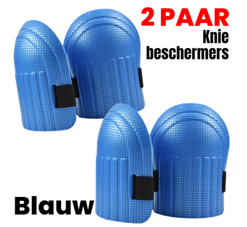 Allernieuwste.nl Allernieuwste.nl® 2 paar KNIE Beschermers Zacht Schuim EVA Kniebesschermers Tuin en Klussen - Kniebescherming - BLAUW 2 PAAR