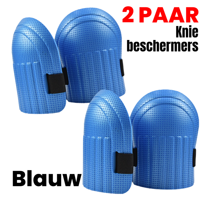 Allernieuwste.nl® 2 paar KNIE Beschermers Zacht Schuim EVA Kniebesschermers Tuin en Klussen - Kniebescherming - BLAUW 2 PAAR