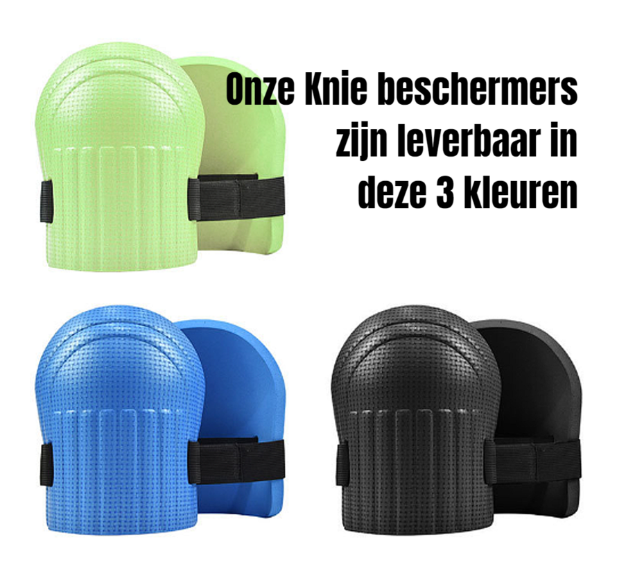 Allernieuwste.nl® 2 paar KNIE Beschermers Zacht Schuim EVA Kniebesschermers Tuin en Klussen - Kniebescherming - BLAUW 2 PAAR