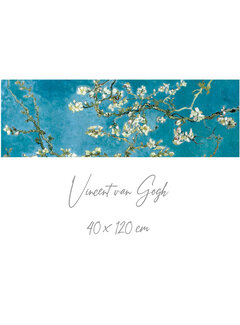Allernieuwste.nl Canvas Schilderij Vincent Van Gogh: Almond Blossom - 40 x 120 cm