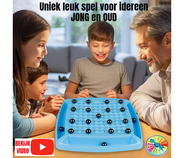 Allernieuwste.nl Magnetic Battle Chess Gezelschapsspel voor 1 tot 4 Personen