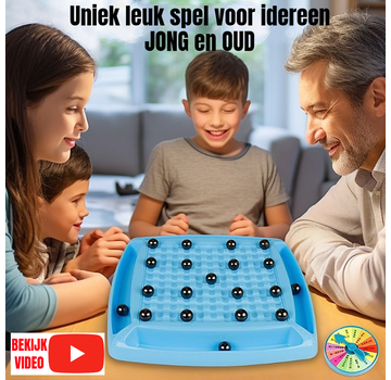 Allernieuwste.nl Magnetic Battle Chess Gezelschapsspel voor 1 tot 4 Personen