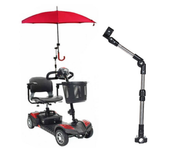 Allernieuwste.nl Knikbare Paraplu Houder - 46 cm - Zwart