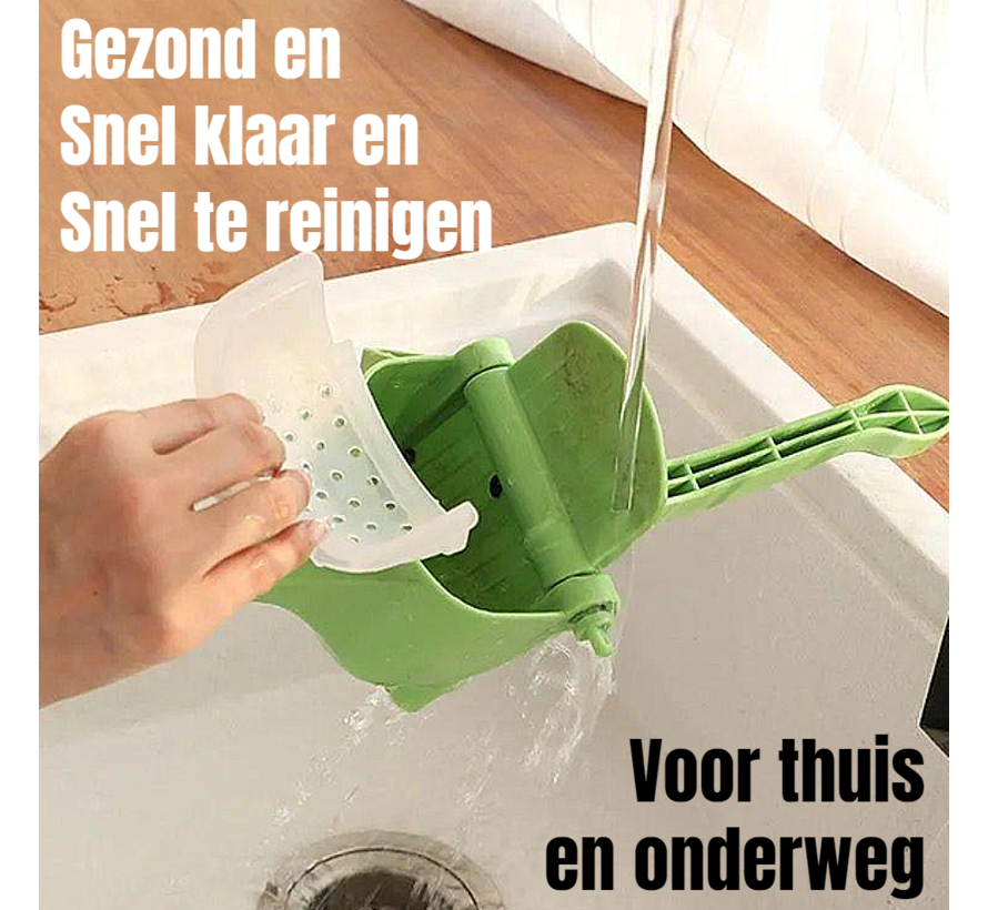 Allernieuwste.nl® Handmatige Fruitpers Citruspers Sapcentrifuge Handpers Juicer - Eenvoudig Handmatig Handontwerp - Multifunctioneel Stevig Kunststof - Groen