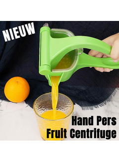 Allernieuwste.nl Handmatige Fruitpers - Groen