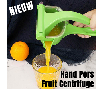 Allernieuwste.nl Handmatige Fruitpers - Groen