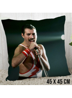 Nieuw Kussenhoes Queen Freddie Mercury - 45 x 45 cm