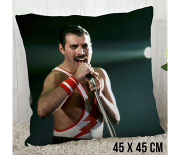 Allernieuwste.nl Kussenhoes Queen Freddie Mercury - 45 x 45 cm