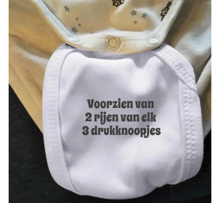 Allernieuwste.nl® 4 Stuks Baby Romper Verlengstuk Bodysuit voor Jongens en Meisjes Verlengen Rompers - 4 Stuks