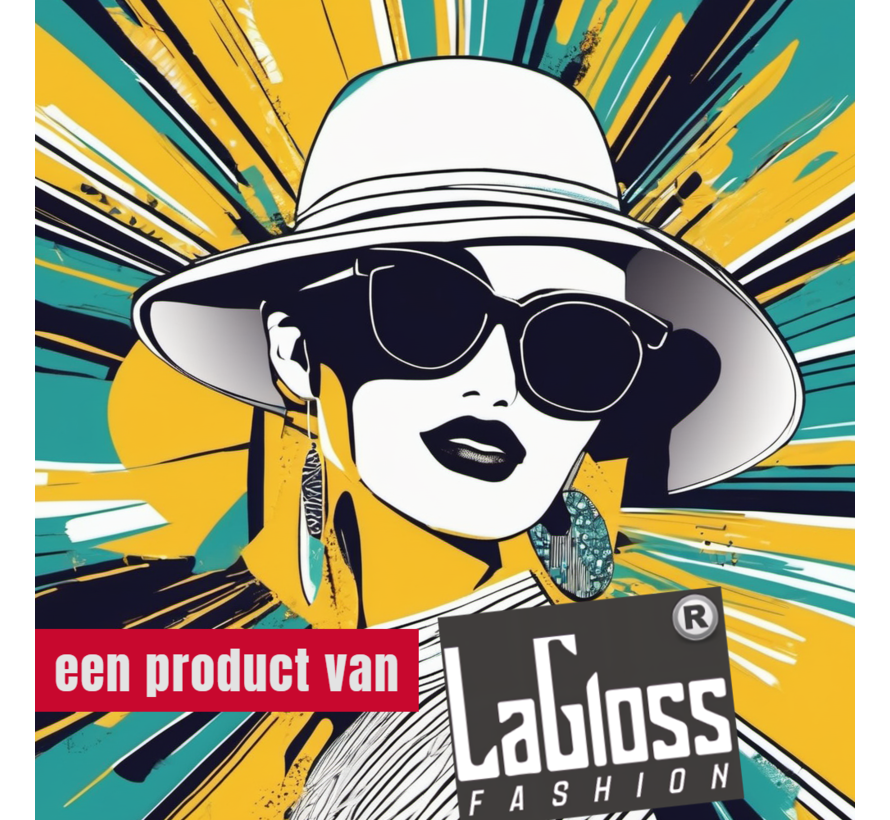 LaGloss® Dunne Oversized Bloemenprint Sjaal Rozenrood - Zonbeschermend - Bikini Omslagdoek - Kleur - 195 x 125 cm %%