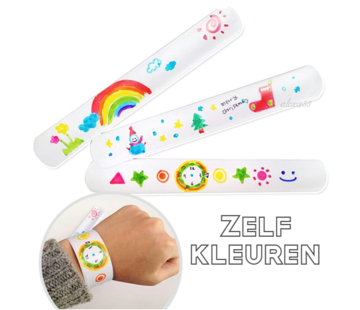 Allernieuwste.nl 12 STUKS Klik-Armbanden DIY
