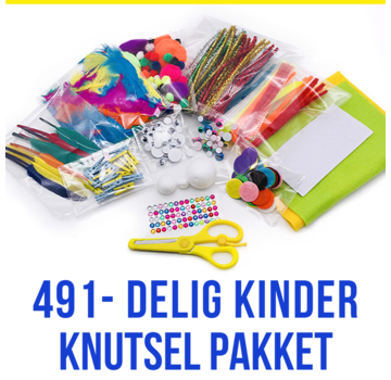 Allernieuwste.nl Vakantie Knutsel Pakket - 14 Hobby Artikelen - 491 STUKS